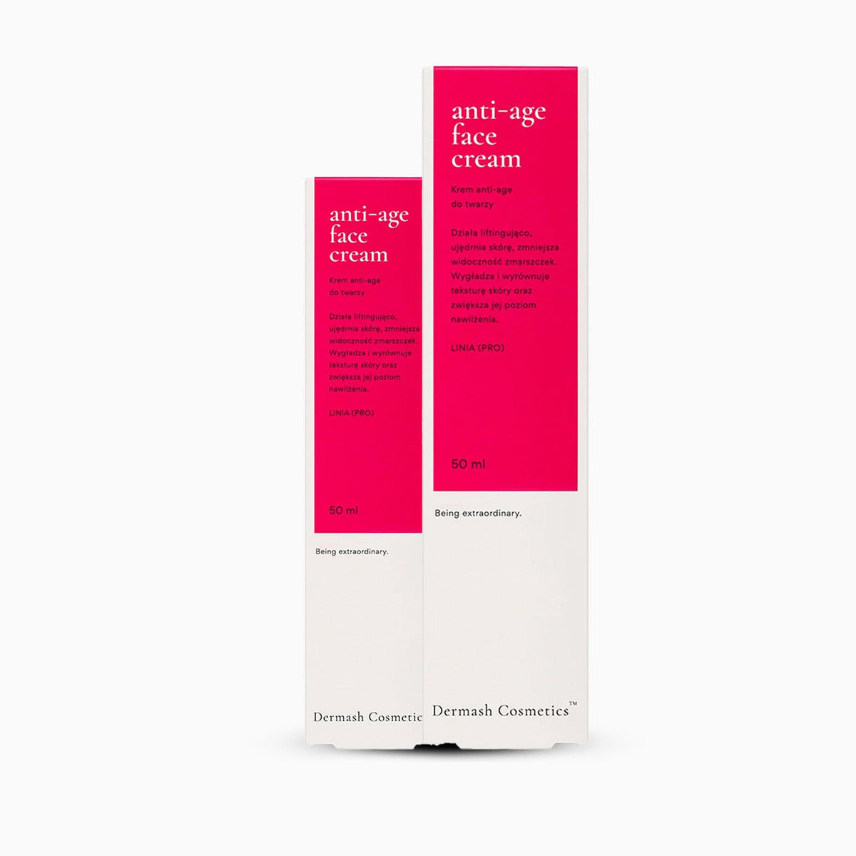 Zestaw dwóch kartoników kremu Anti-Age Dermash, 2 × 50 ml